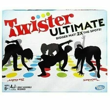 Twister Ultimate Bigger Mat Board Game Hasbro Family Kids Party New Sealed