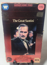 The Great Santini Warner Big Box Betamax Tape 1980 Duvall Danner Action Drama
