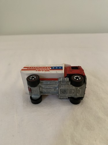 Vtg 1973 Hot Wheels Redline American Tipper Red Dump Truck Car Mattel Hong Kong - Picture 7 of 8