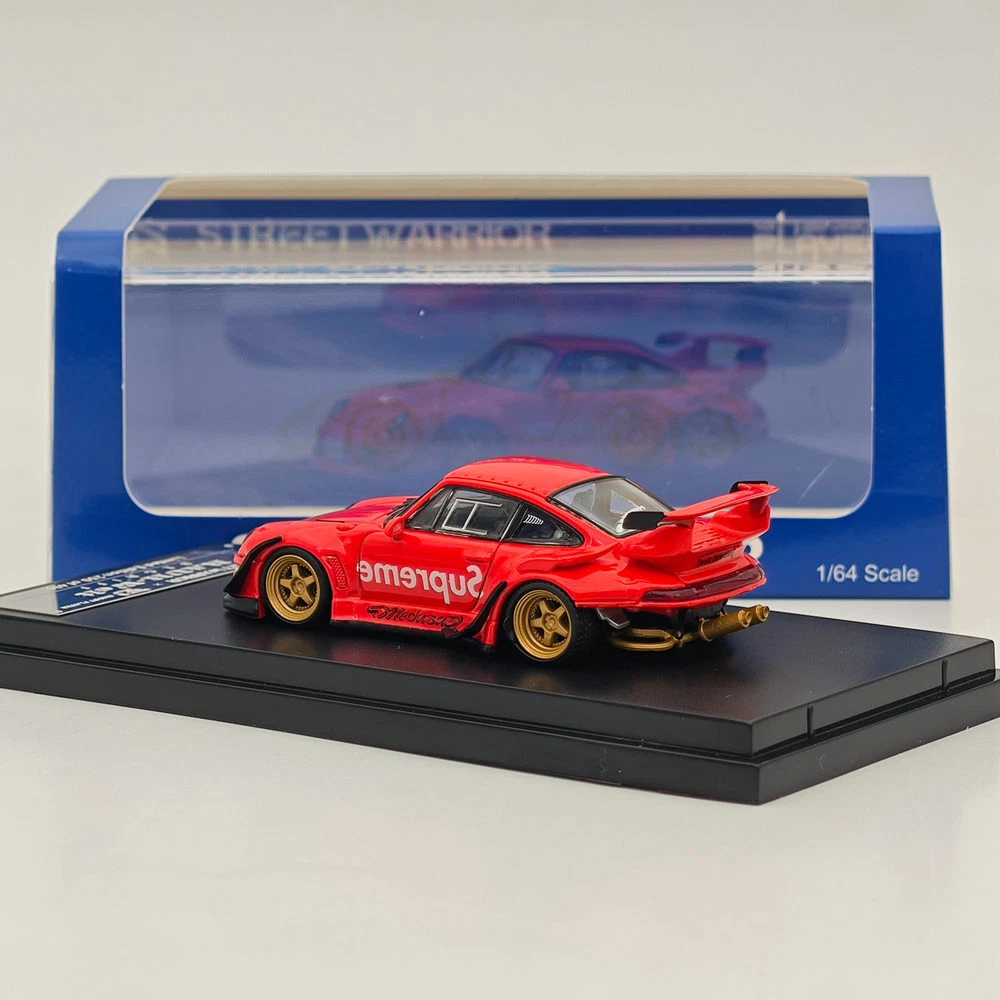 1/64 SW RWB 993 GT RAUH-Welt Red Short Wing Diecast Model Car