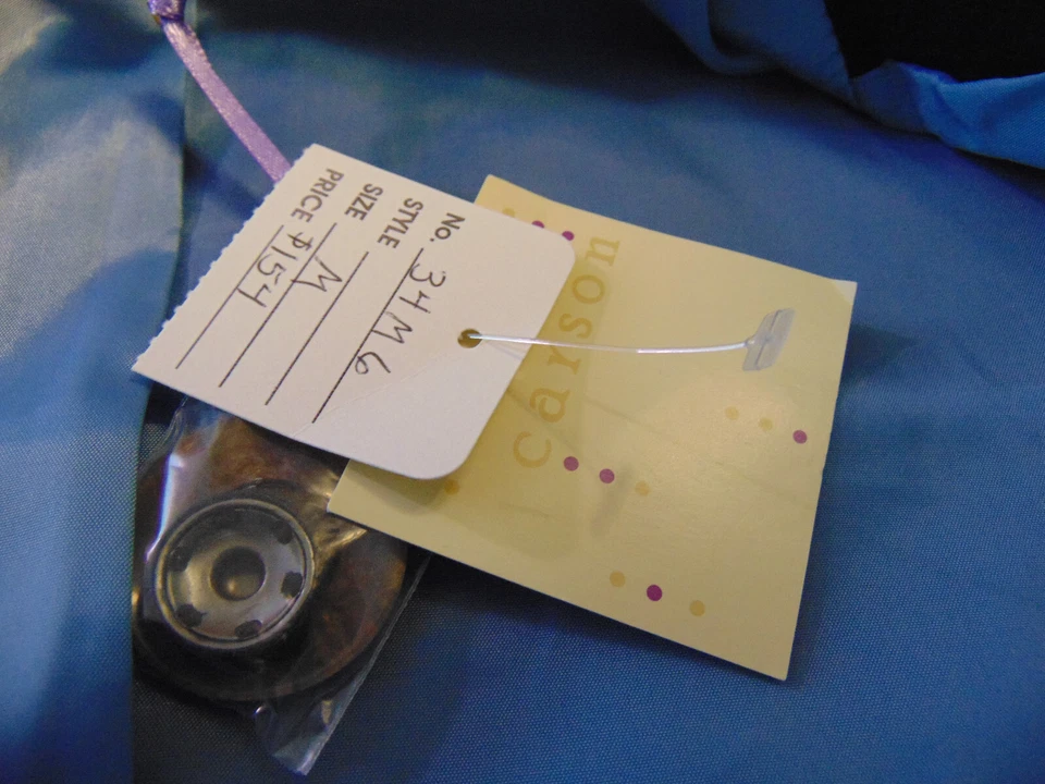 NUEVO CON ETIQUETAS CARSON MUJER CHAQUETA DE LANA SUÉTER DE LANA CHAQUETA ABRIGO TALLA M/L $154 Foto 4 de 4