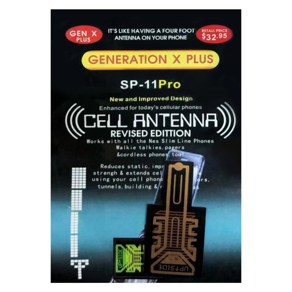 10 Stück Handy-Signalverstärkungs-Antennenverstärker-Schutzaufkleber - Bild 3 von 4