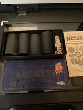 Vintage 1938 Selchow & Righter Co. Parcheesi Board Game Very RARE