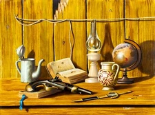 Francesco Alberti (Italy,1941-1996) oil painting 136502