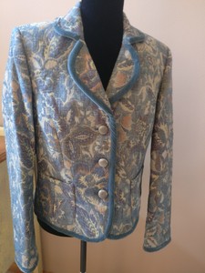 talbots velour jacket