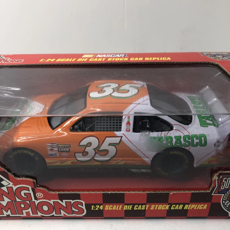 RACING CHAMPIONS 1998 TODD BODINE #35 TABASCO PONTIAC GRAND PRIX 1:24 SCALE - Image 2 of 4