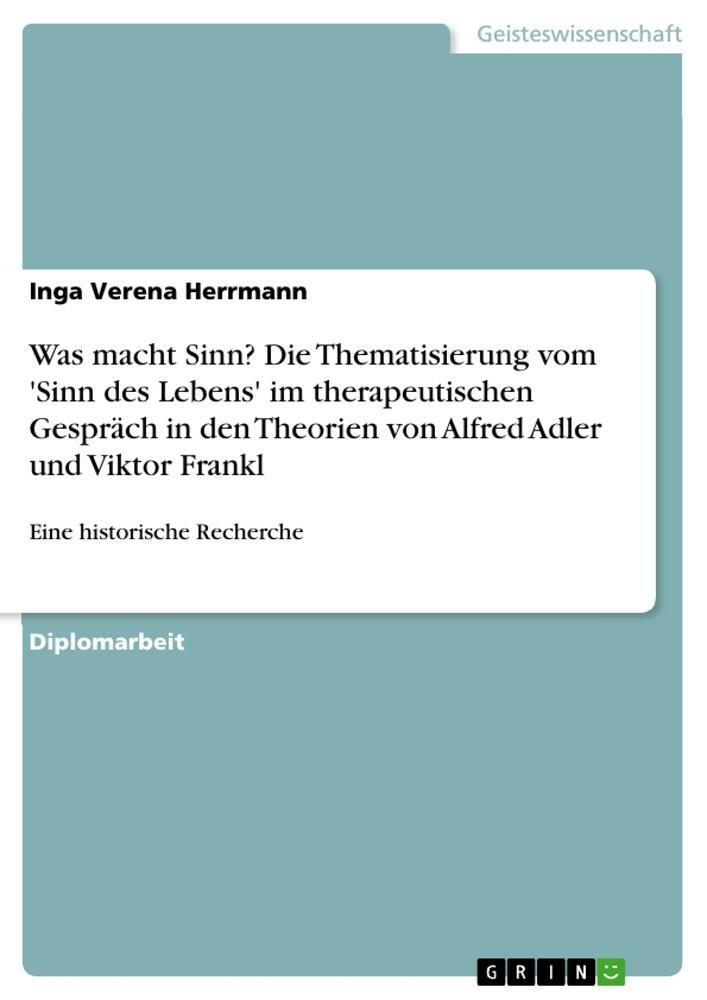 Thumbnail - Was Macht Sinn? Die Thematisierung Vom 'sinn Des Lebens'
