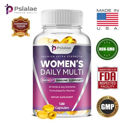 Tägliches Multivitamin- Und Multimineralpräparat Für Frauen, Immununterstützung