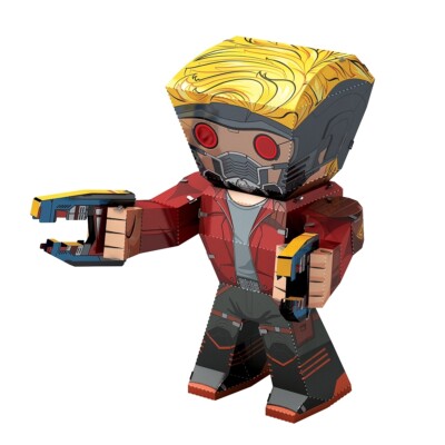 GUARDIANS OF THE GALAXY STAR LORD:Metal Earth Fascinations 3d Stahl Modell Kit