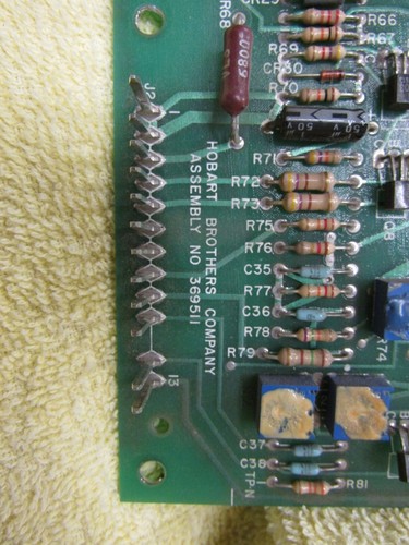 Placa de circuito Hobart Brothers Company 369511, 406171 REV 0, USADA, N4 - Imagen 2 de 9