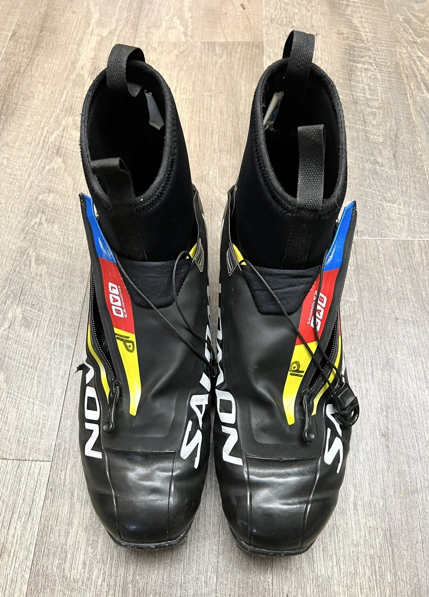 Salomon Lab Carbon 3D Chassis Cross Country Ski Boots Men Sz  display picture 3