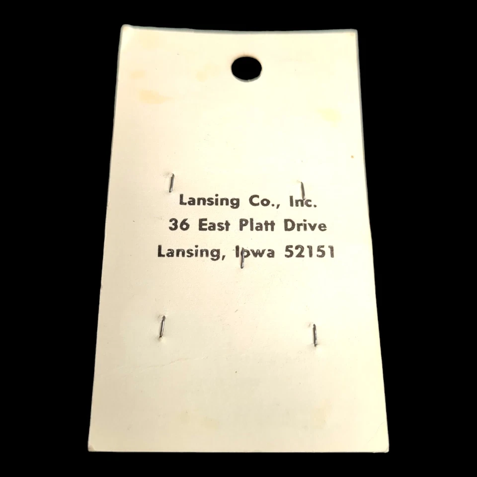 Lot 5 Buttons VTG Forrest Green 14 mm Flat 2 Hole La Petite 3067 - Image 4 of 4