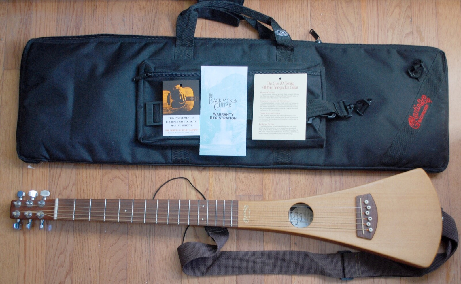 MARTIN BACKPACKER GUITAR 1996 MODEL Nearly Unused eBay