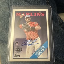 2023 TOPPS BASEBALL AUTOGRAPHS CHARLES LEBLANC RC AUTO MIAMI MARLINS #88BA-LEB