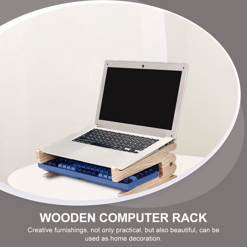 Computer-Kühlhalterung Computer-Kühlregal Computergestell Aus Holz - 第 12/12 張圖片