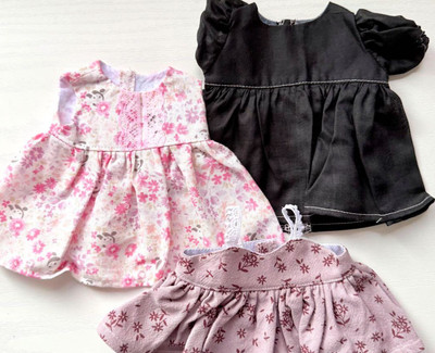Handmade clothes for Meru-chan, Solan-chan, Remin-chan from Japan