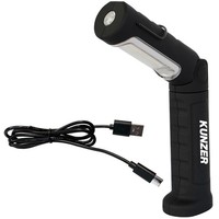 Kunzer Arbeitsleuchte PL-023.2 Schwarz COB LED USB-C Werkstattlampe Li-Ion