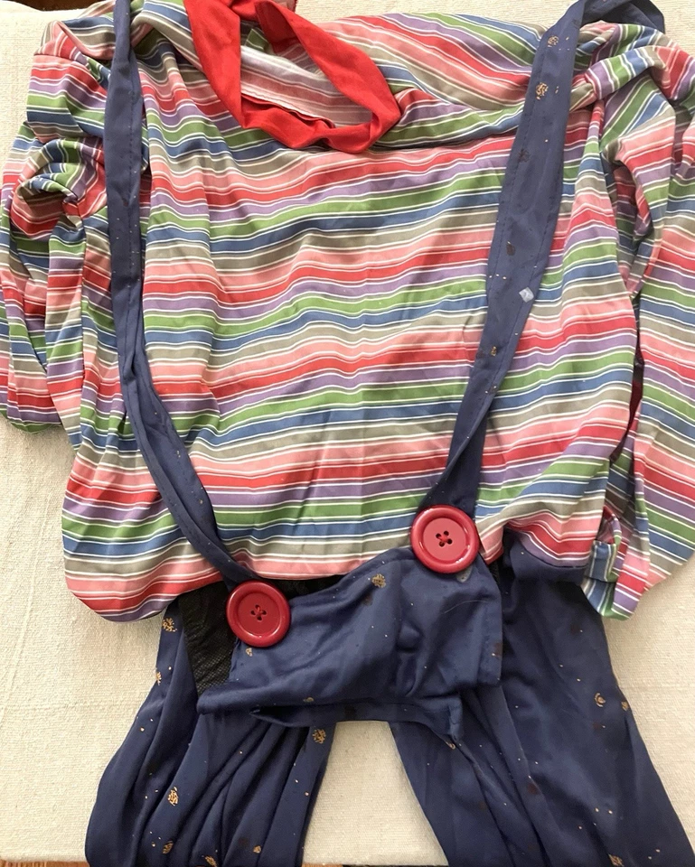 Disfraz Spirit Halloween Chucky Adulto L/XL Mono Camisa Peluca Completo Juegos con disfraces Foto 3 de 4