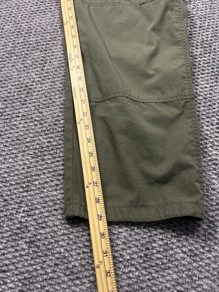 5.11 Tactical Pants Mens 34x32 Green Cargo Ripstop Outdoor Hiking Workwear - Image 4 of 4