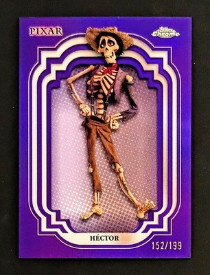 2024 Topps Chrome Disney /199 HÉCTOR #173 Purple Refractor - Hector Rivera COCO