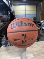 Wilson NBA Authentic Series Indoor Game Ball Men  s Basketball