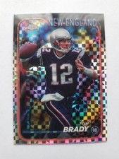 2024 Topps Chrome - Tom Brady Lot #120 X-Fractor & Black And White New England 