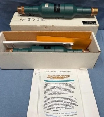 NEW Hydrochanger HC-1 Inline Catalytic Water Conditioner Salt-Free Hard Water Tr
