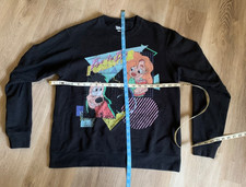 Crewneck Pullover A Goofy Movie Graphic Print Size L Disney Offical 