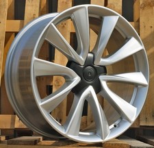 4X 19" 5X114.3 Sport Turbine Style Silber Alufelgen Felgen für Tesla Model 3