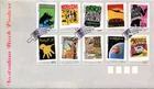 2006 Australian Rock Posters - FDC Self-adhesive stamps - RARE