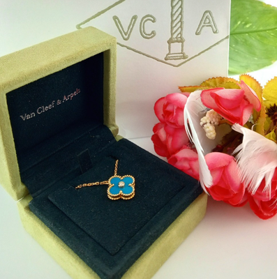 VAN CLEEF & ARPELS CELESTIAL BLUE SÈVRES PORCELAIN DIAMOND