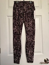 RBX Womens Leggings Activewear Multicolor Print Size Small S/P