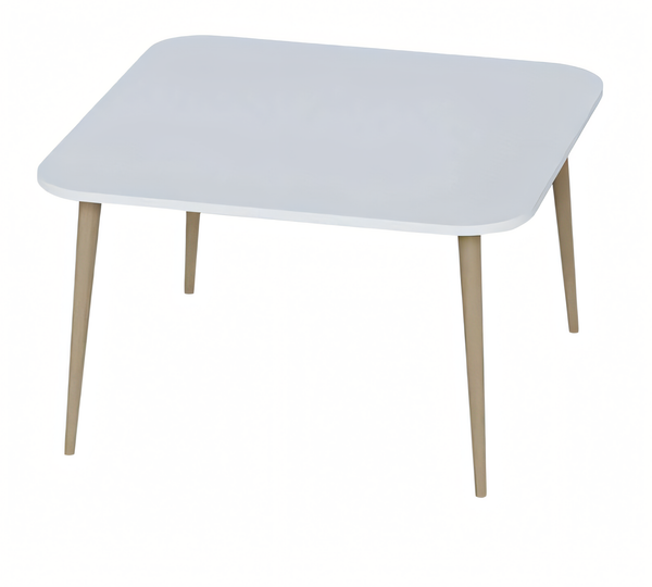 Eleganter WeißEr Couchtisch Aus Holz Im Modernen Stil-image