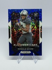 2021 Panini Prizm Draft Picks - All-American Rondale Moore #187 Blue Circles...
