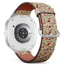 Mushrooms Ladybugs Snails Vegan Leather Watch Band 40/44/46mm 