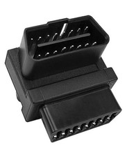 Mini Size OBD2 OBDII Full 16 Pin Male to Dual Female Adapter for All Standard