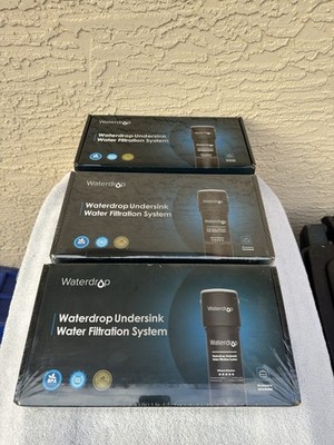 WATERDROP Under Sink WATER FILTRATION SYSTEM Model WD-10UA NEW IN BOX