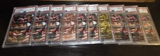 (10) 2019 Stadium Club Johnny Bench 1/1 Rainbow ALL PSA 1st Day Issue Members