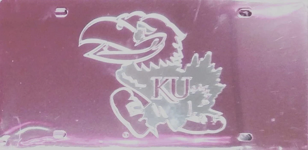 University of Kansas Jayhawks Premium Laser Cut Tag License Plate