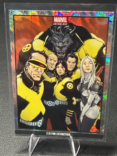 E is for Extinction [Holo Cosmo] #53 Marvel 2025 Panini Anthology card