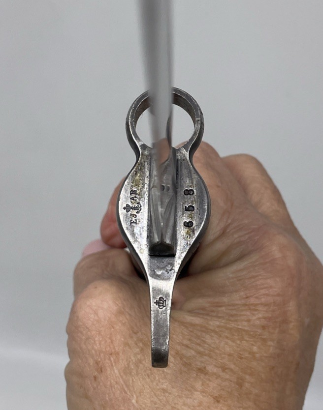 Swedish M1896 Mauser Bayonet with Scabbard – E.J. AB Marked