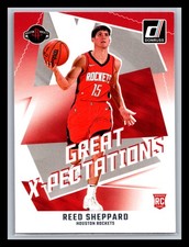 Reed Sheppard Houston Rockets 2024-25 Donruss #15 Great X-Pectations