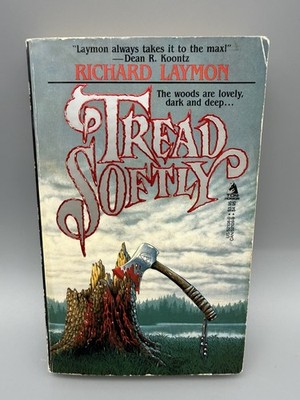 Tread Softly by Richard Laymon 1987 TOR Books First Printing HTF OOP
