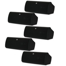 Acoustic Audio AA40CB Indoor 3 Way Speakers 2500W Black 5 Speaker Set AA40CB-5S