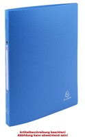 Exacompta Ringbuch Pp, 2-Ring-Mechanik, Din A4, Blau