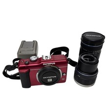 OLYMPUS PEN E PL1s double lens kit From Japan