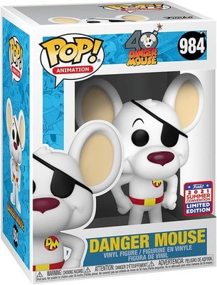 Funko POP! 984 Danger Mouse - 2021 Summer Convention Limited Edition