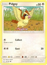 Pidgey 121/181 : Common Mint/Near Mint Pokemon Card : SM09: Team Up