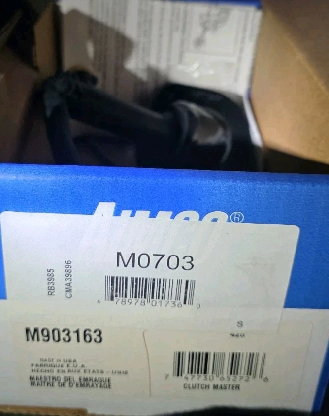 Nuevo cilindro maestro de embrague Aimco M0703 para Ford Ranger 91 Explorer 1988-91 + MÁS Foto 2 de 3