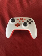 PowerA Wireless Controller for Nintendo Switch - White/Red.